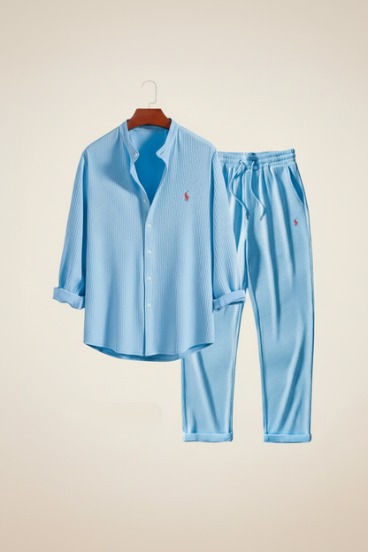 RL 'Amalfi' Resort Set - Premium Linen-Blend Duo