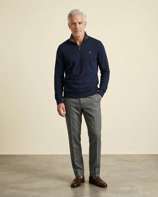 RL Classic Luxury Half-Zip