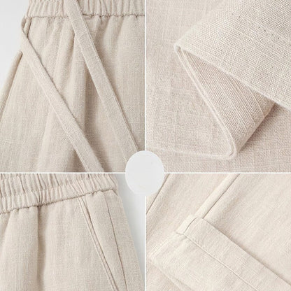 Milford Linen Trousers Relaxed Structure