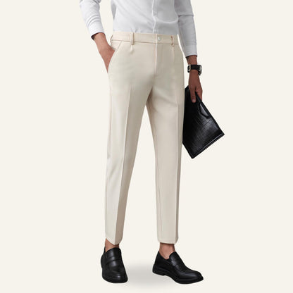 Tailored Slim Trousers Refined Form
