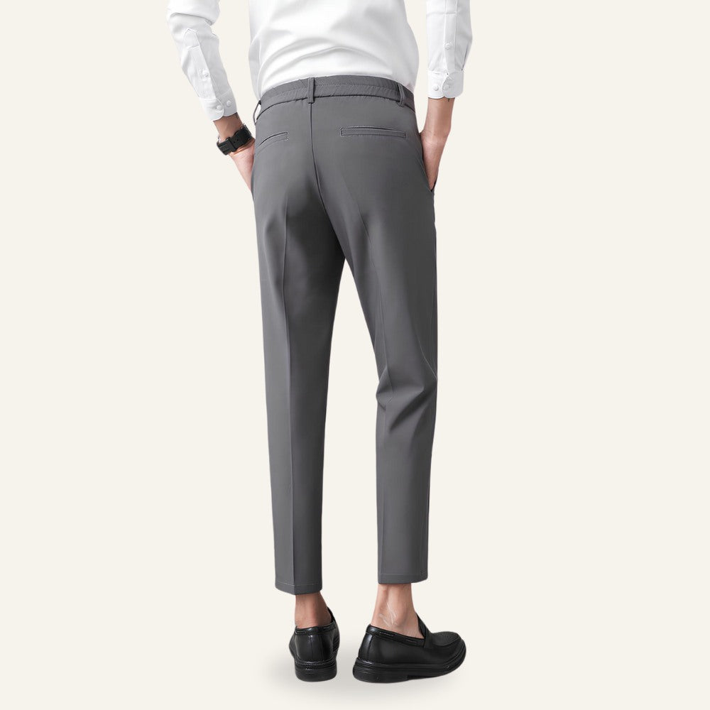 Tailored Slim Trousers Refined Form