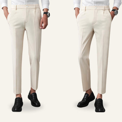 Tailored Slim Trousers Refined Form