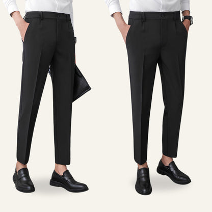Tailored Slim Trousers Refined Form