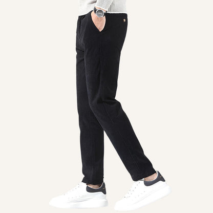 Velvet Slim Fit Trousers Versailles