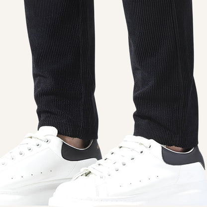Velvet Slim Fit Trousers Versailles