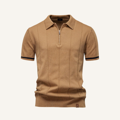 Polo Shirt Riviera Zip Knit