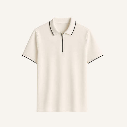 Polo Shirt Signature Zip
