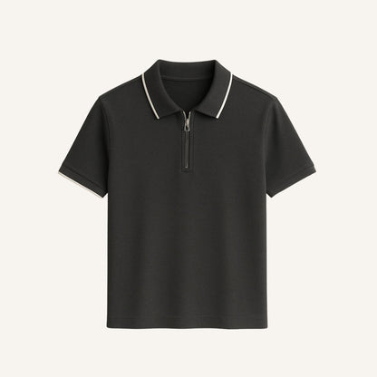 Polo Shirt Signature Zip