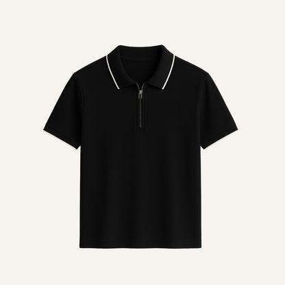 Polo Shirt Signature Zip