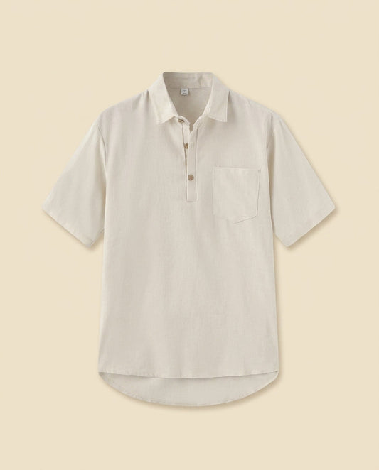 CB Refined Linen Resort Polo