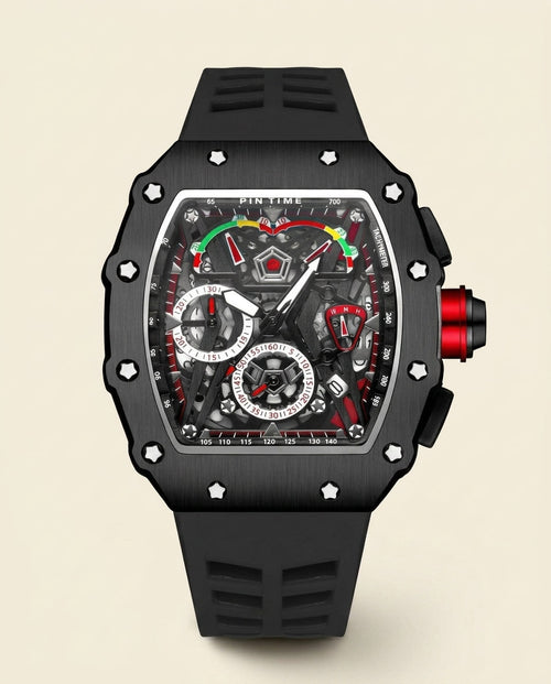 PT Elite Skeleton Racing Watch