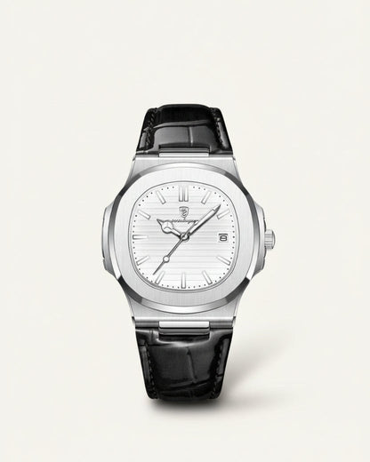 The Black Leather Watch