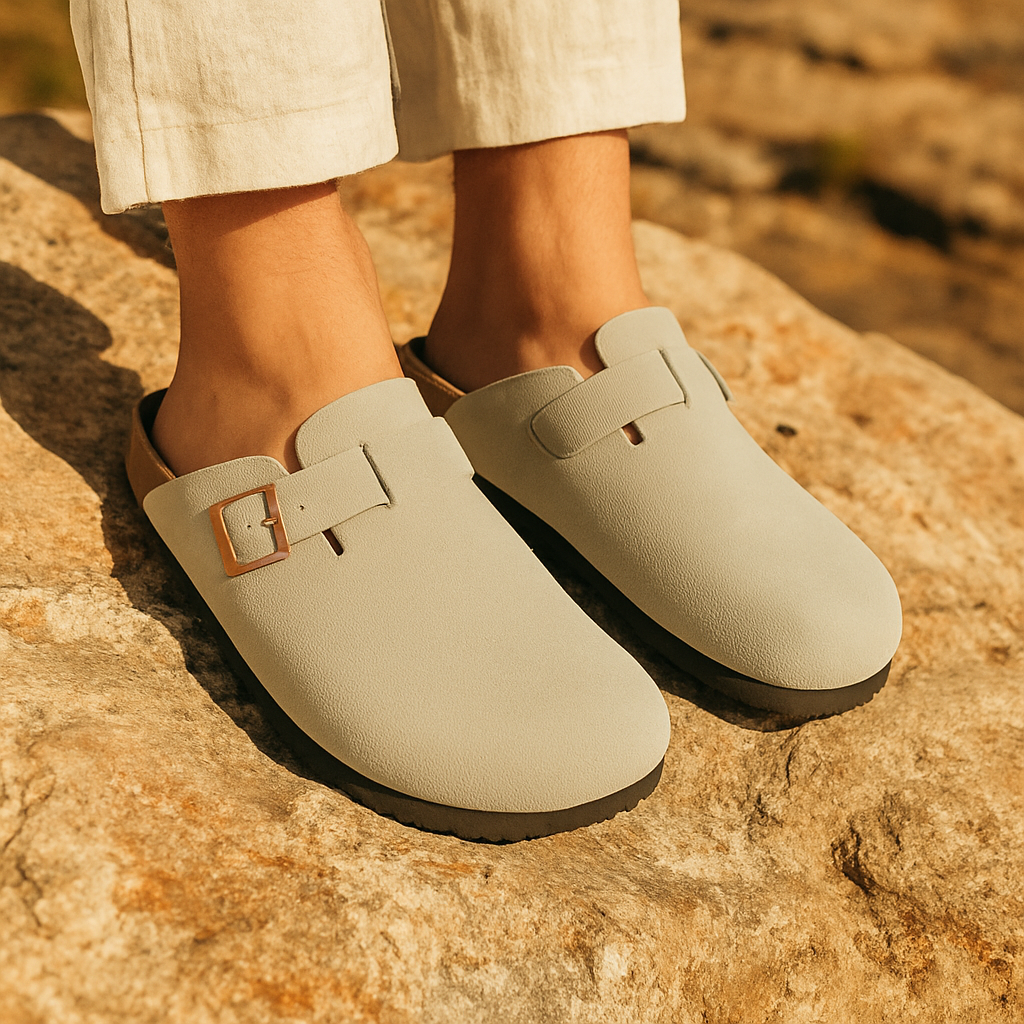 Open Back Loafer Suede Classic