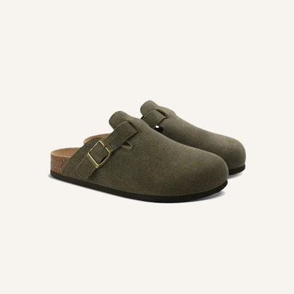 Open Back Loafer Suede Classic