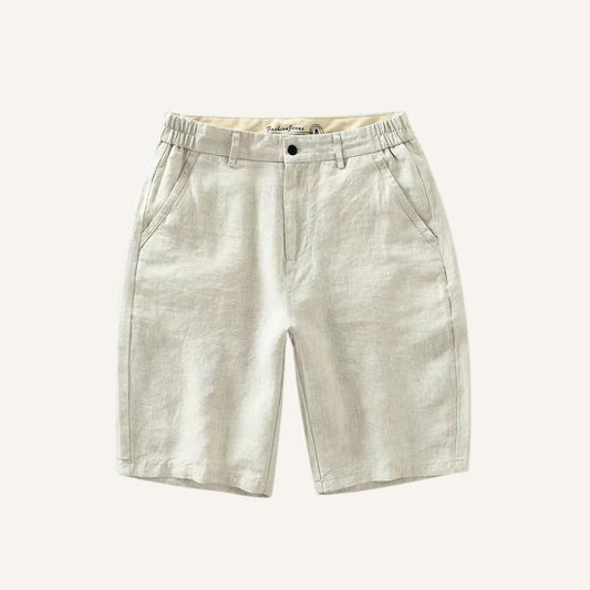 Parisian Linen Shorts Old Money