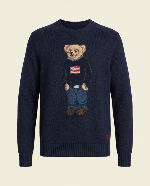 RL Polo Bear American Knit Sweater