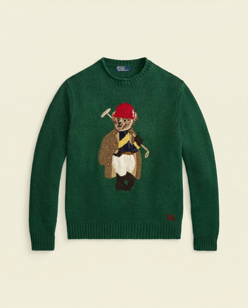 RL Polo Bear Golf Knit Sweater