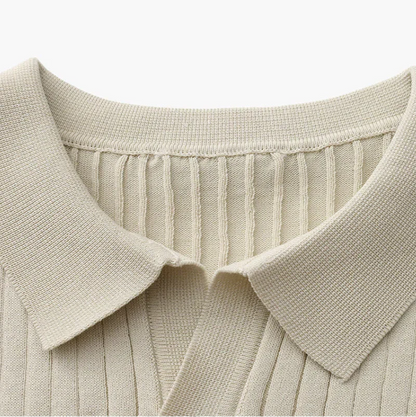Sollome Heritage Rib-Knit Polo